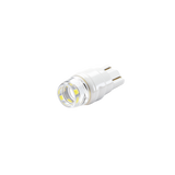 T10 Ceramic LED Automotive Bulb W5W 194 168 6000K White 12V for Car Dome Map Door Side Marker Trunk Light  (Transparent Diffused Beam Lens)