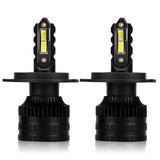 H11 H1 H4 H7 9005 9006 LED Headlight Bulbs 6000LM 50W 6000K White Canbus Error Free for Most Global Vehicle Models