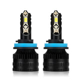 H11 H1 H4 H7 9005 9006 LED Headlight Bulbs 6000LM 50W 6000K White Canbus Error Free for Most Global Vehicle Models