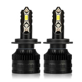 H11 H1 H4 H7 9005 9006 LED Headlight Bulbs 6000LM 50W 6000K White Canbus Error Free for Most Global Vehicle Models