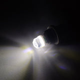 T10 Ceramic LED Bulb 2825 192 Compatible, Non-Polarity Plug and Play 5000K Natural White for Dashboard Gauge Cluster（ Six-sided lateral lens with a circular top）