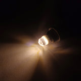 T10 Ceramic LED Bulb 2825 192 Compatible, Non-Polarity Plug and Play 5000K Natural White for Dashboard Gauge Cluster（ Six-sided lateral lens with a circular top）