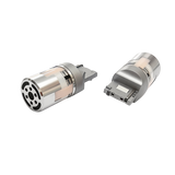 7440 WX3×16d W21W 7440NA LED Bulb Canbus Error Free Anti Flicker Built-in Cooling Fan Amber Turn Signal Blinker Light 12V Plug and Play