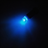 BA9S LED Bulb White for Auto Door Courtesy Trunk Light Universal Fit 3893 53 57 12V (Transparent Diffused Beam Lens)