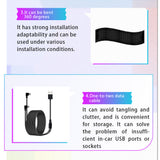 2PCS 13.7"x4.01" Devil Eyes Light for Windshield – Flexible LED Screen 20*64 Pixel Dual Screen Sync, LED Eyes for Cars/Trucks/SUVs/RV, App Controlled Animated Windshield LED with Custom Text & Graphics