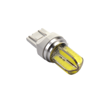7440 W21W LED Bulb Amber, 12V Silicone 4 Side COB LED 360° Full Angle LED Brake Light and Turn Signal Light