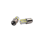 1157 BA15D S25 1156 BA15S LED Bulb White Red Amber 12V Silicone Heat Dissipation 360° Full Angle Stop Tail Turn Signal Light