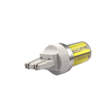 7440 W21W LED Bulb Amber, 12V Silicone 4 Side COB LED 360° Full Angle LED Brake Light and Turn Signal Light