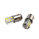 1157 BA15D S25 1156 BA15S LED Bulb White Red Amber 12V Silicone Heat Dissipation 360° Full Angle Stop Tail Turn Signal Light