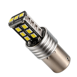 1157 BA15D S25 1156 BA15S Amber White Red LED Bulb, 2835 15 LED High Lumen Brake Tail Turn Signal for Jeep Wrangler