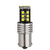 1157 BA15D S25 1156 BA15S Amber White Red LED Bulb, 2835 15 LED High Lumen Brake Tail Turn Signal for Jeep Wrangler