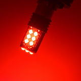 1157 1156 BA15S LED Amber Front Rear Turn Signal Blinker Tail Light Bulb Replacement 12-24V Super Bright 3030 Moulding LED Plug and Play Easy Installation