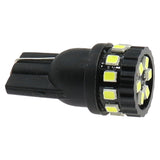 ZXREEK Canbus T10 12 3030 LED-Glühbirne 12 V-24 V Canbus 6000 K Innenkeil-Türleuchten (10 Stück)