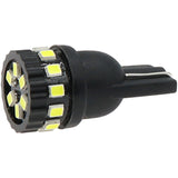 ZXREEK Canbus T10 12 3030 LED-Glühbirne 12 V-24 V Canbus 6000 K Innenkeil-Türleuchten (10 Stück)