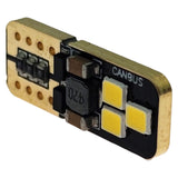 T10 Wedge White LED Bulb 6 LED 3030 12-24V Non-Polarity CANBUS for Car Interior Dome Map Door Courtesy License Plate Light