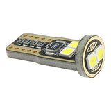 ZXREEK Canbus T10 12 3030 LED-Glühbirne 12 V-24 V Canbus 6000 K Innenkeil-Türleuchten (10 Stück)