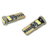 ZXREEK Canbus T10 12 3030 LED-Glühbirne 12 V-24 V Canbus 6000 K Innenkeil-Türleuchten (10 Stück)