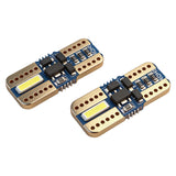 T10 W5W Error Free CANBUS LED Bulbs 194 2825 168 12V-24V 7020 SMD 2 LED 6000K White Non-Polarity for Car Interior Dome Ceiling Door License Plate Lighting