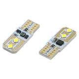 ZXREEK Canbus T10 12 3030 LED-Glühbirne 12 V-24 V Canbus 6000 K Innenkeil-Türleuchten (10 Stück)