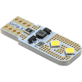 ZXREEK Canbus T10 12 3030 LED-Glühbirne 12 V-24 V Canbus 6000 K Innenkeil-Türleuchten (10 Stück)