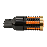 7440 W21W LED Turn Signal Light Amber, 600% Brighter 12V Blinker Bulb for Car SUV
