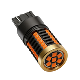 7440 W21W LED Turn Signal Light Amber, 600% Brighter 12V Blinker Bulb for Car SUV
