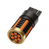 7440 W21W LED Turn Signal Light Amber, 600% Brighter 12V Blinker Bulb for Car SUV