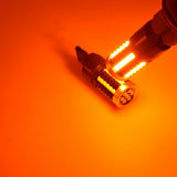 7440 W21W LED Turn Signal Light Amber, 600% Brighter 12V Blinker Bulb for Car SUV