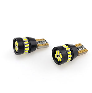 ZXREEK 194 LED Light Bulb 6000K168 W5W T10 Wedge 24-SMD 3014 Error Free interior Lights(Pack of 10)