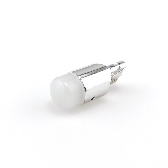ZXREEK T10 LED Light Smoked Lens 3030 194 White For License Plate 168 W5W (Pack of 10)