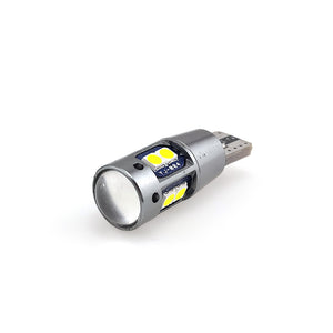 ZXREEK Canbus T10 360 Degree LED bulb  6000K Error Free Car Door License Plate Lights(Pack of 10)