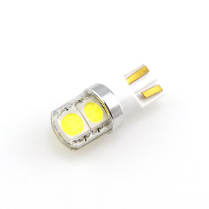 ZXREEK T10 Silicone LED bulb 3030 194 168 LED Bulb 6000K W5W Car Dome Map Door Lights(Pack of 10)