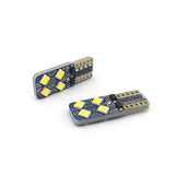 ZXREEK Canbus T10 8 2835 LED bulb 800LM 12V Canbus 6000K Error Free Car Interior Lights (Pack of 10)