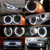 E39 LED Angel Eyes Light, ZXREEK 6500K 5W White  for 5 6 7 Series X3 X5 (Fit E39 E53 E60 E63 )